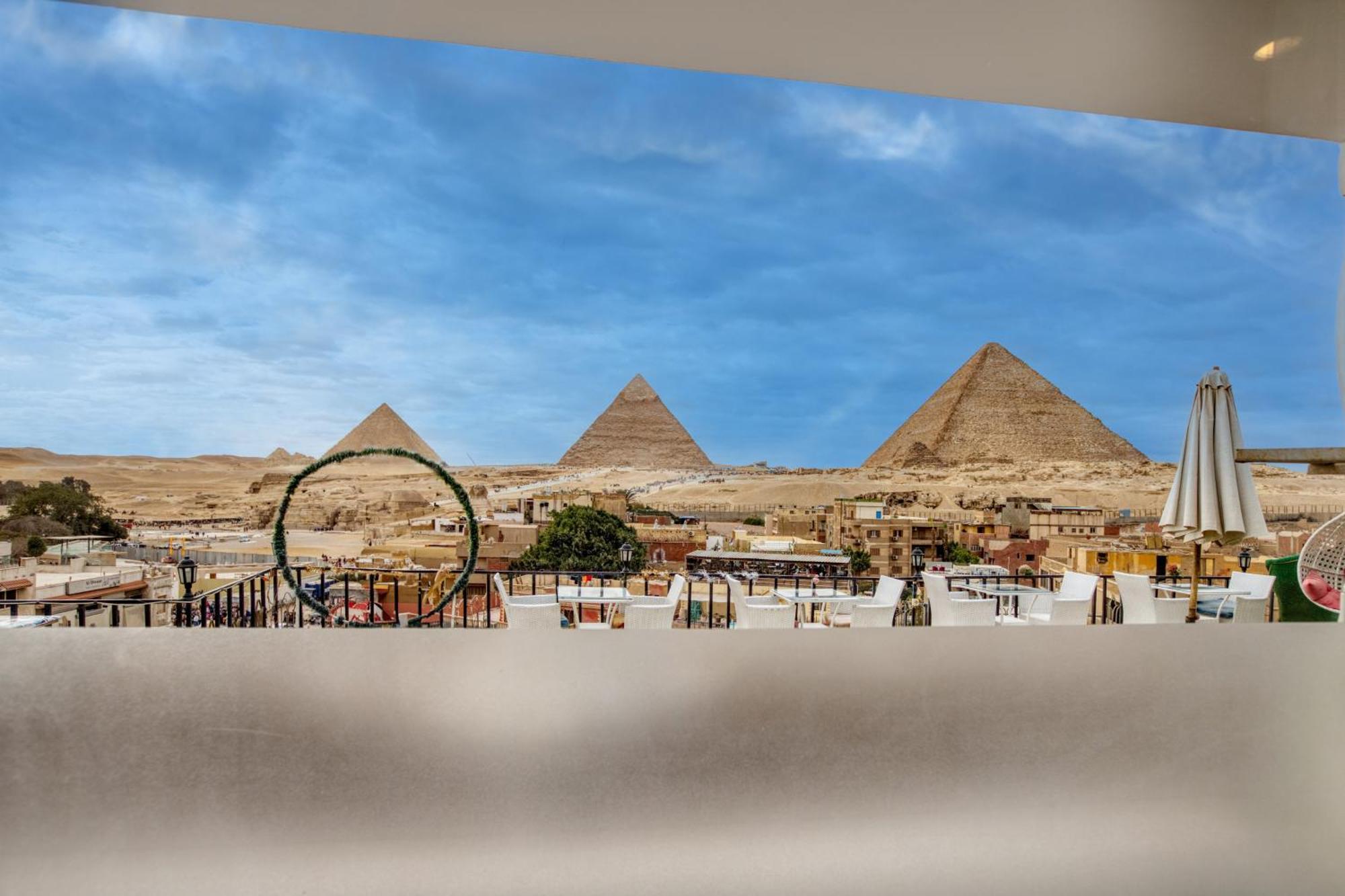 Mamlouk Pyramids Hotel Kairó Kültér fotó